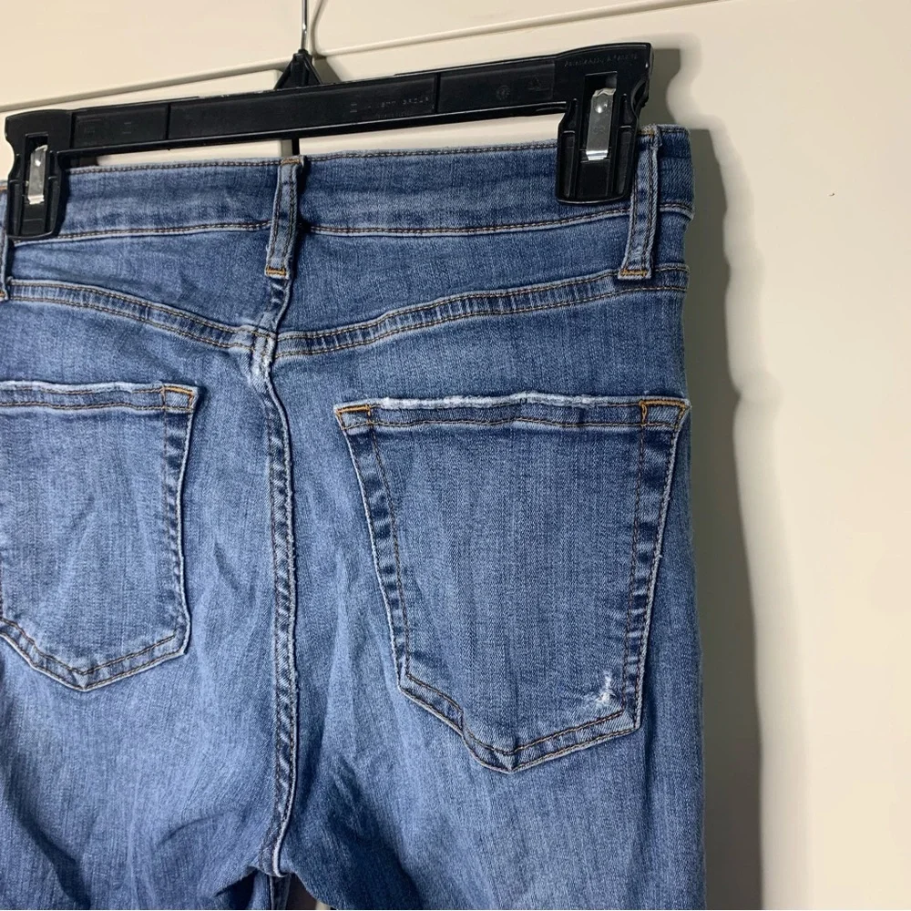 Topshop Moto Jamie Distressed Skinny Jeans